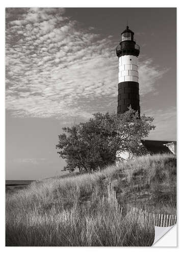 Naklejka na ścianę Big Sable Point Lighthouse II