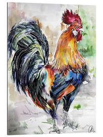 Tableau en plexi-alu Coq