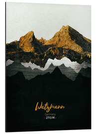 Magnettafel Watzmann