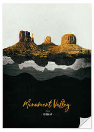 Vinilo para la pared Monument Valley