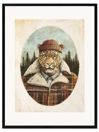 Framed art print Lumberjack