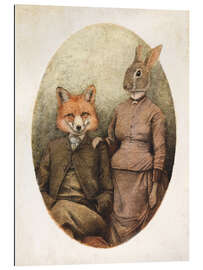 Galleriataulu Mr. Fox and Mrs. Rabbit