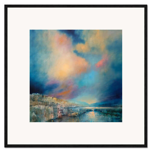 Kunsttryk i ramme Gentle silence