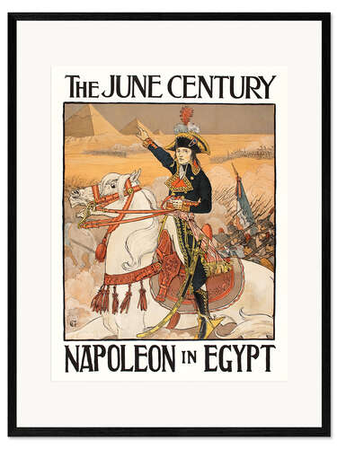 Framed art print Napoleon in Egypt