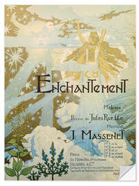 Naklejka na ścianę Enchanted (French)