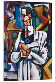 Magnettafel Porträt von Paulo Alexander