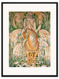 Gerahmter Kunstdruck Der Prinz und das Rudel