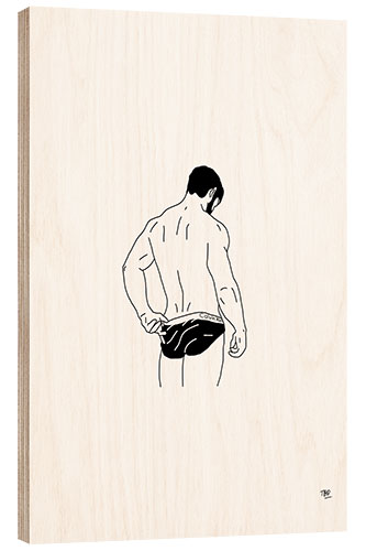 Wood print Sliip