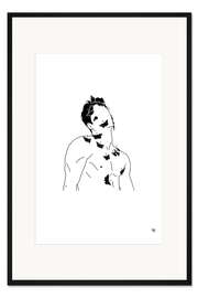 Gerahmter Kunstdruck Schmetterlinge