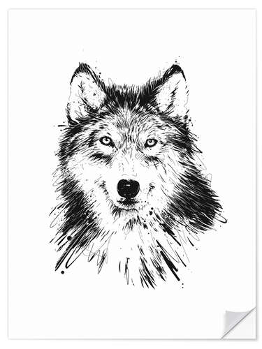 Wall sticker Wolf