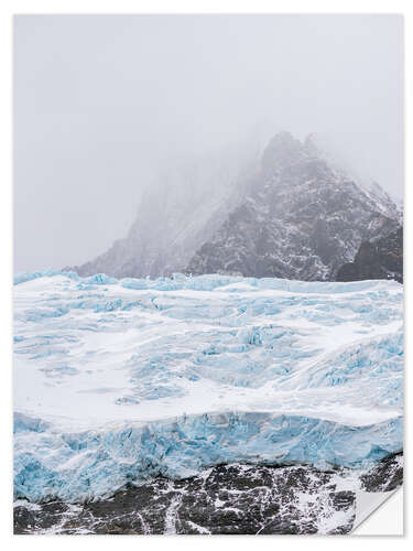 Wall sticker Glacier of Drygalski Fjord