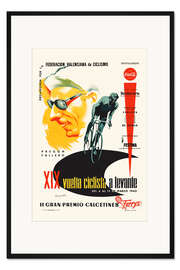 Gerahmter Kunstdruck Valencia-Rundfahrt