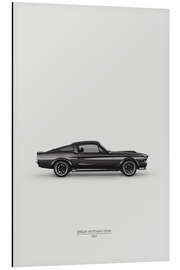 Magnettafel Schwarzer Flitzer