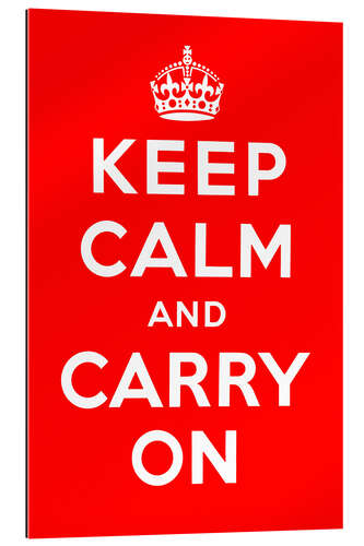 Gallery print Keep calm and carry on