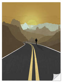 Wall sticker Lonely Road