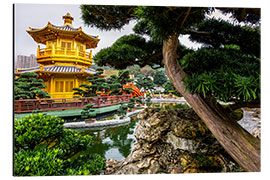 Aluminiumsbilde Pagoda in Chi Lin Nunnery