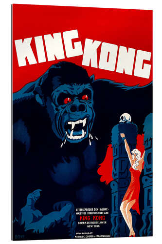 Gallery print King Kong (Danish)