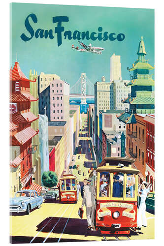 Acrylic print San Francisco