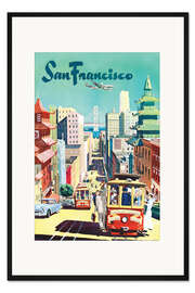 Gerahmter Kunstdruck San Francisco