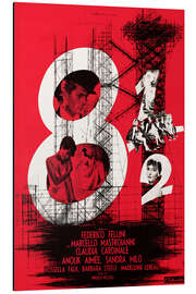 Magnettafel Achteinhalb (italienisch)