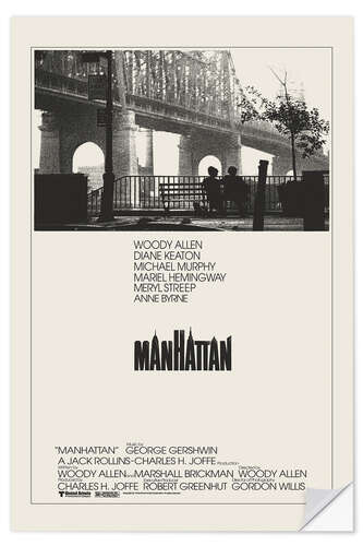 Muursticker Manhattan