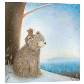 Magnettafel Bärenmama