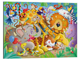 Magnettafel Tierische Party