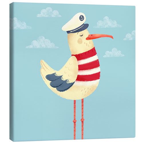 Canvas-taulu Captain Seagull