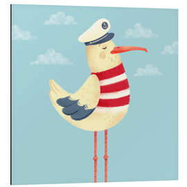 Magnettafel Kapitän Seemöwe