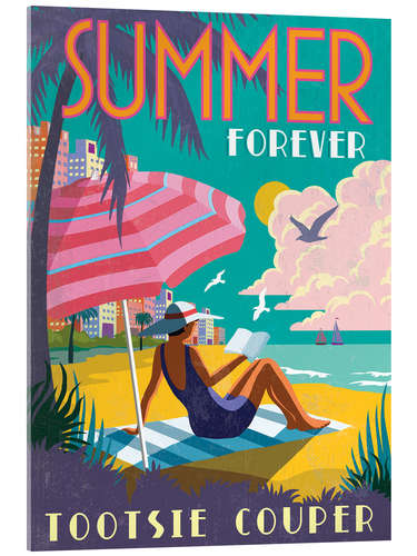 Cuadro de metacrilato Forever summer