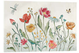 Acrylic print  Wildflower field - Janelle Penner