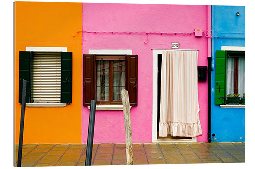 Galleritryk Colorful house facade II