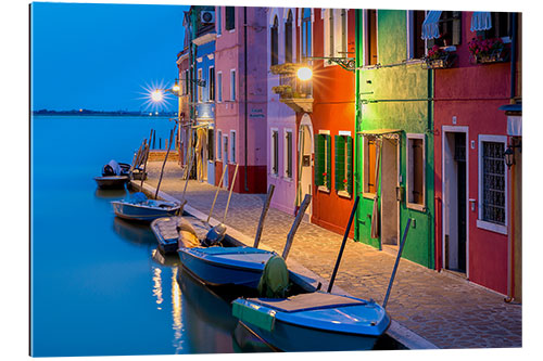 Gallery Print Blaue Stunde in Burano