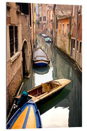 Galleriprint Gondolas are in the canal