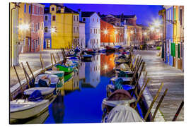 Magnettafel Burano in Venetien