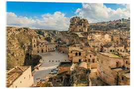 Acrylglasbild Basilikata in der Provinz Matera