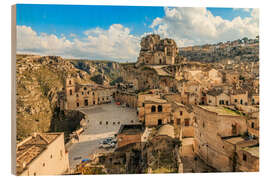 Holzbild Basilikata in der Provinz Matera