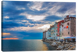 Canvas print Sunset at the sea