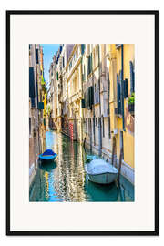 Gerahmter Kunstdruck Siesta in Venedig