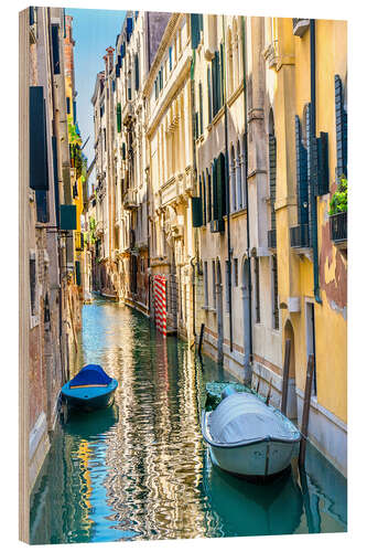 Quadro de madeira Siesta em Veneza