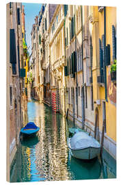 Holzbild Siesta in Venedig