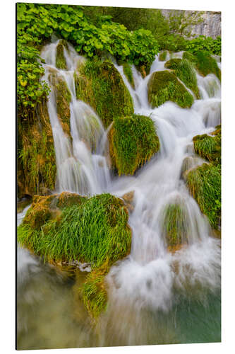 Stampa su alluminio Cascate nel Parco Nazionale di Plitvice