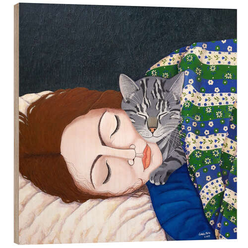 Hout print Friends