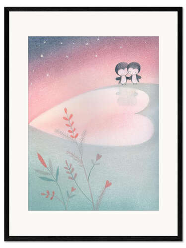 Framed art print Rendezvous