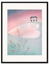 Framed art print Rendezvous
