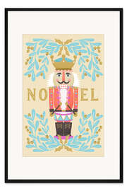 Gerahmter Kunstdruck Nussknacker