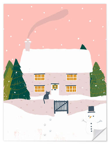Wandsticker Wintermorgen