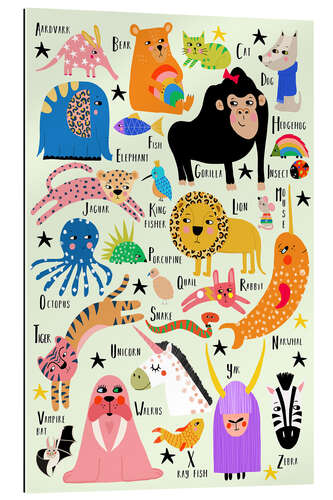 Gallery print Animal alphabet