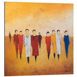 Magnettafel Bunte Mäntel