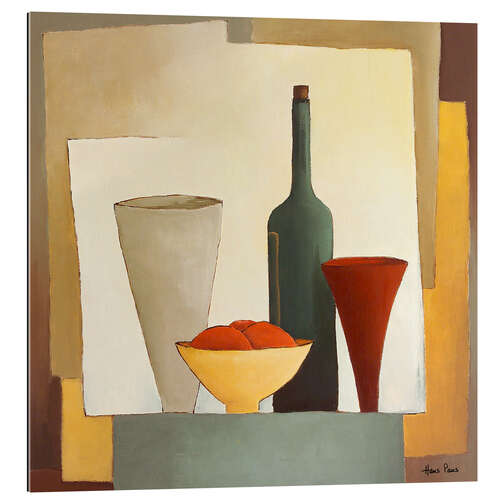 Galleritryk Still life with wine